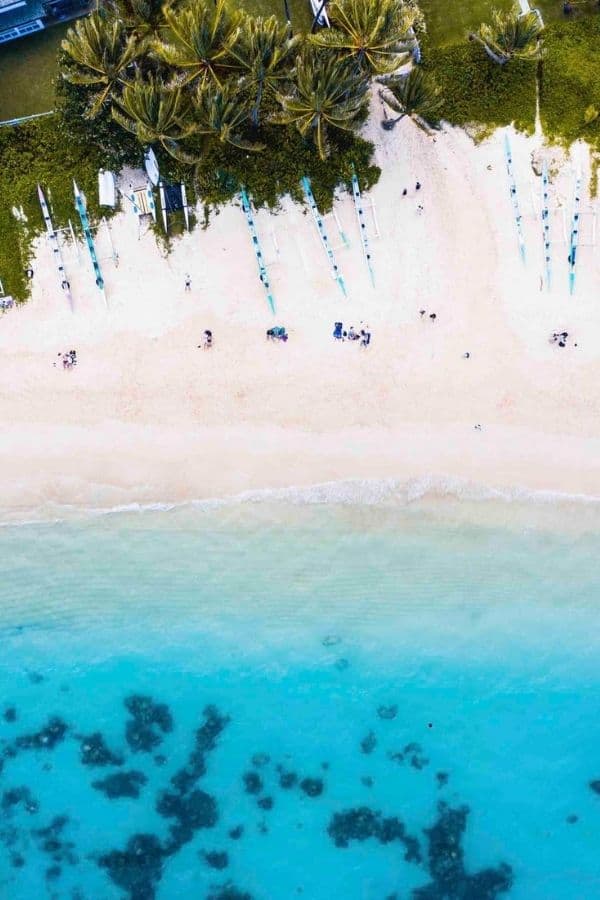 Lanikai beach Hawaii USA west coast beaches Travelmelodies