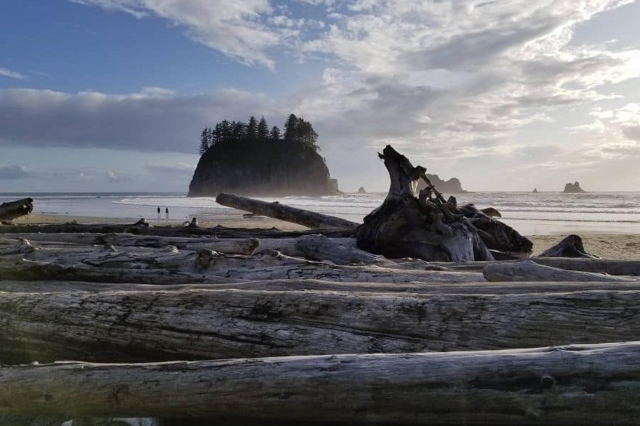 Second beach Washington USA west coast beaches Travelmelodies