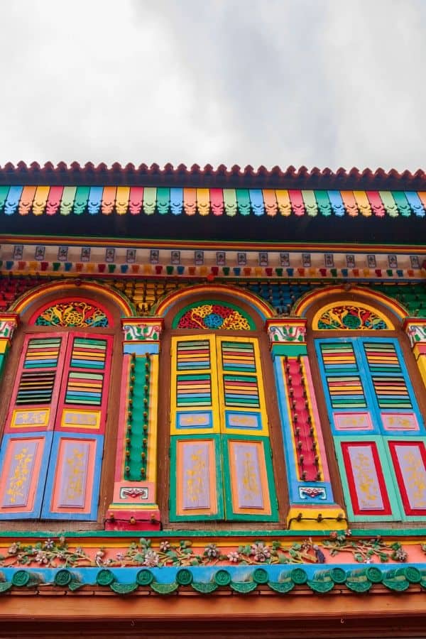 colorful house of tan teng niah little india singapore