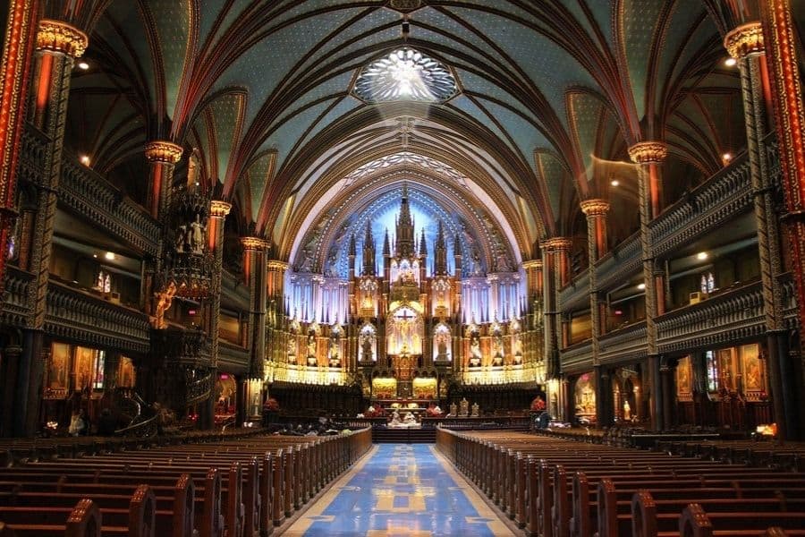 Notre Dame Basilica Montreal Canada Travelmelodies