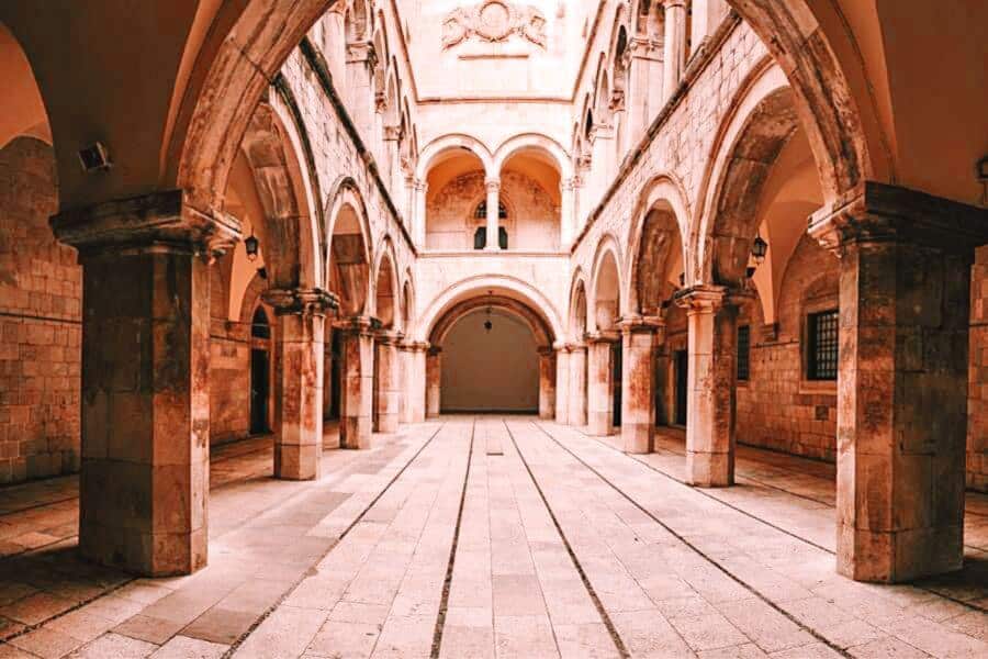 sponza palace dubrovnik croatia