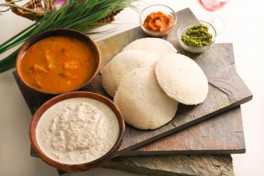 idli sambar south indian street food