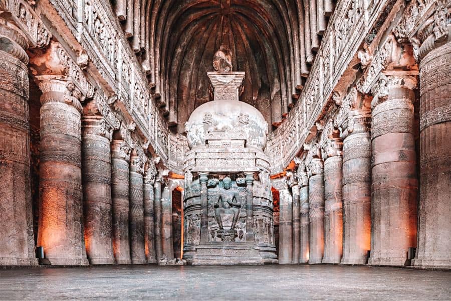 ajanta caves aurangabad maharashtra india heritage sites