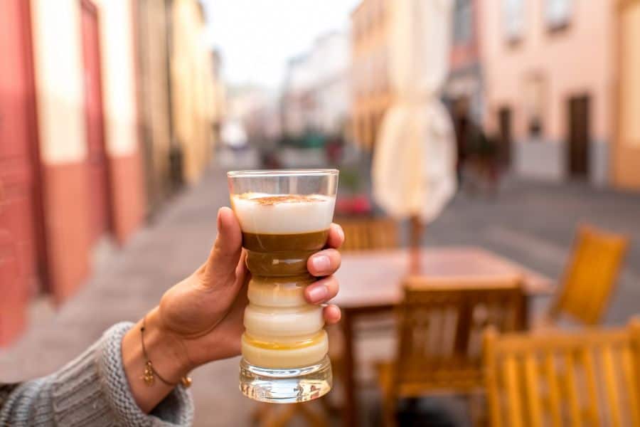 barraquito tenerife spain coffee culture