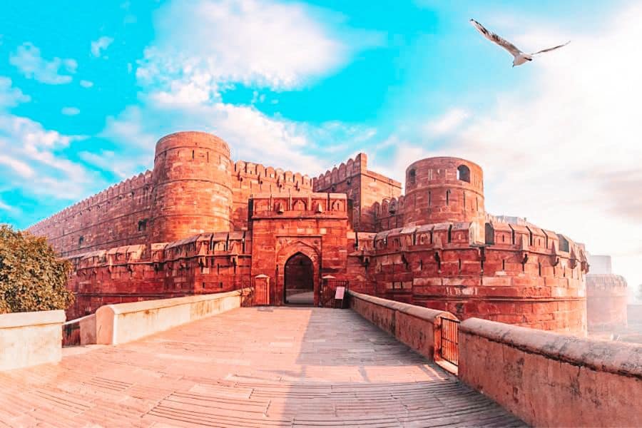 red fort agra