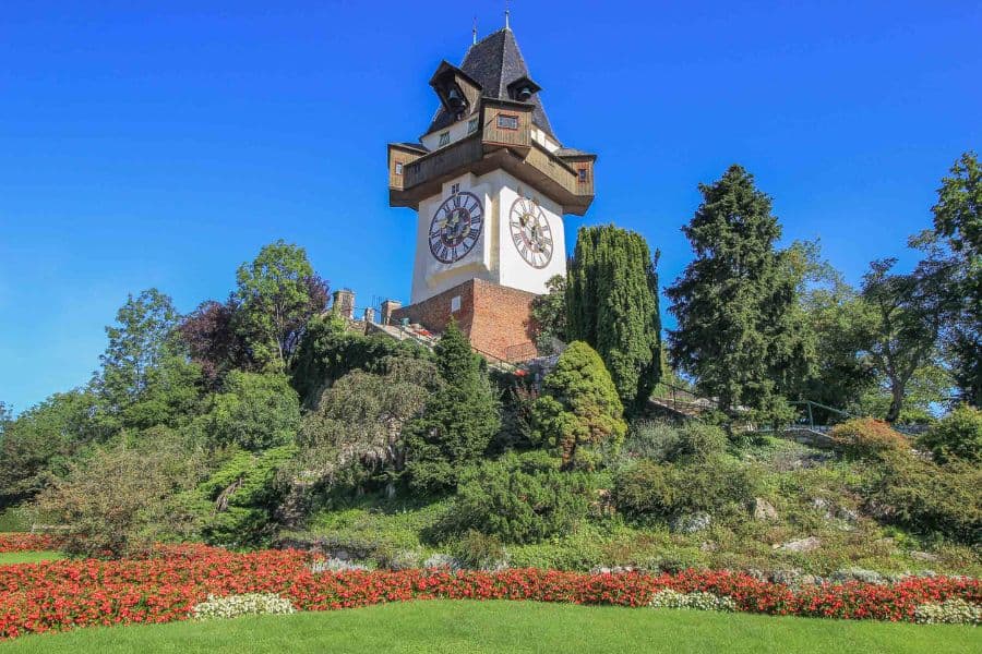 graz clock tower 