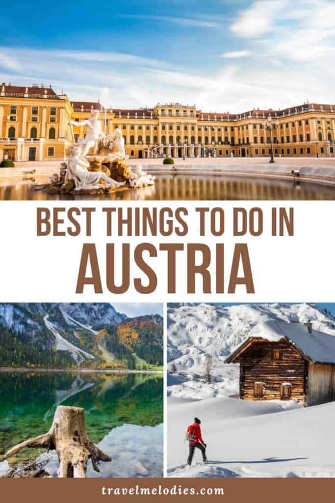 things to do in austria