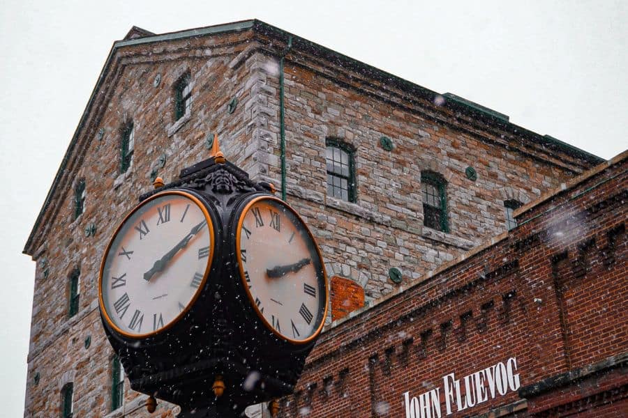 distillery district toronto canada