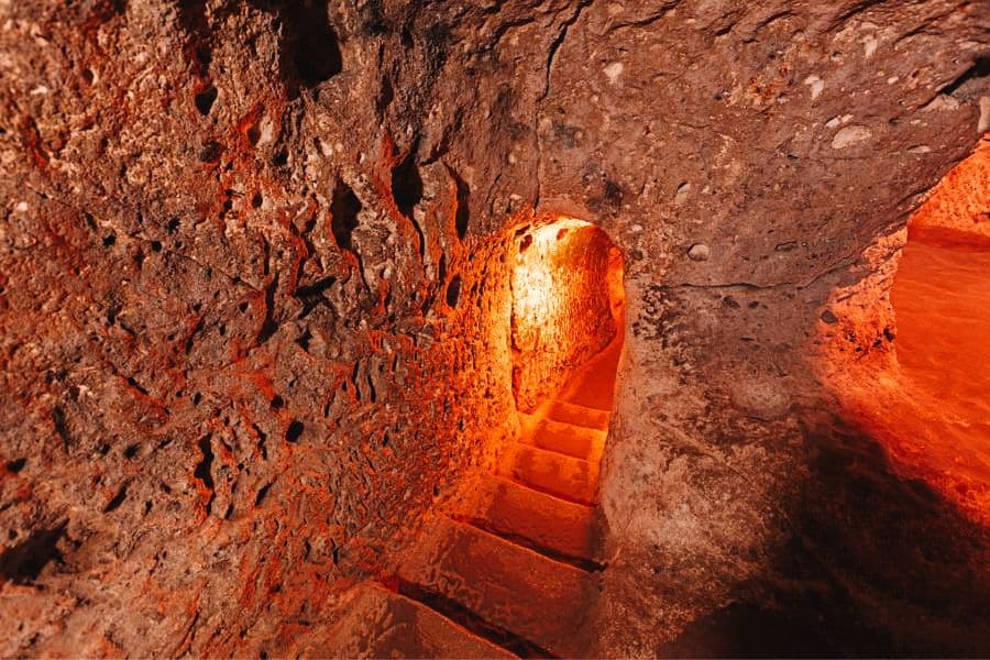 derinkuyu underground city cappadocia 
