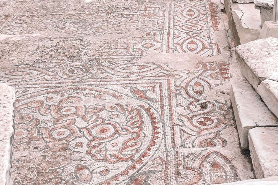 alytarchs stoa mosaic floor ephesus turkey