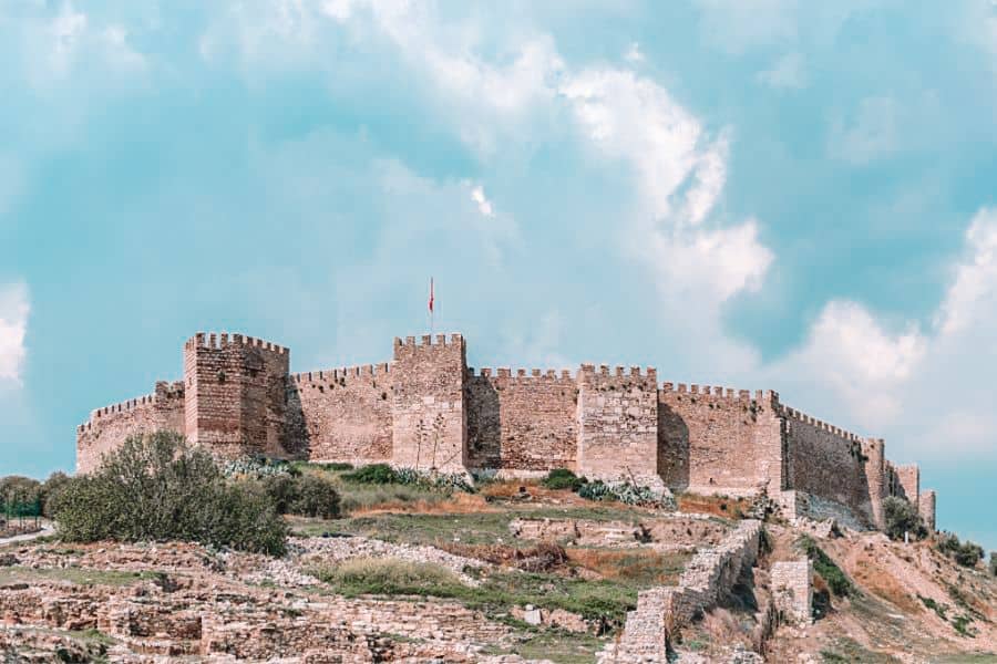 ayasoluk ayasuluk  castle selcuk