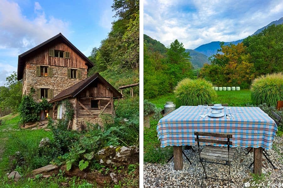 rustic farmhouse klavze 28 soca river valley