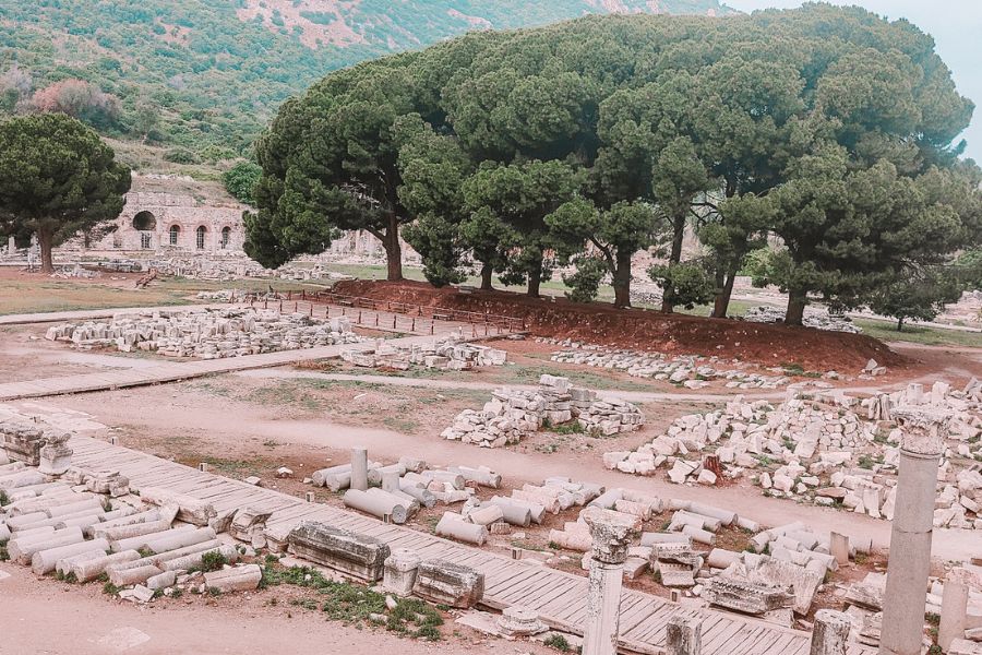 commercial agora ephesus