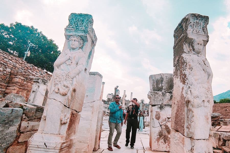 hercules gate heracles ephesus efes turkey