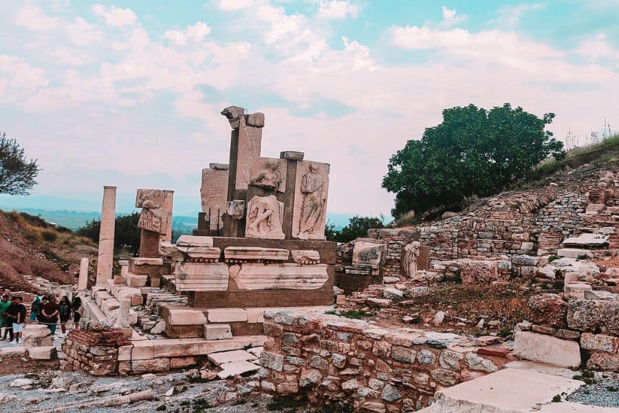 hydreion memmius monument ephesus ruins turkey