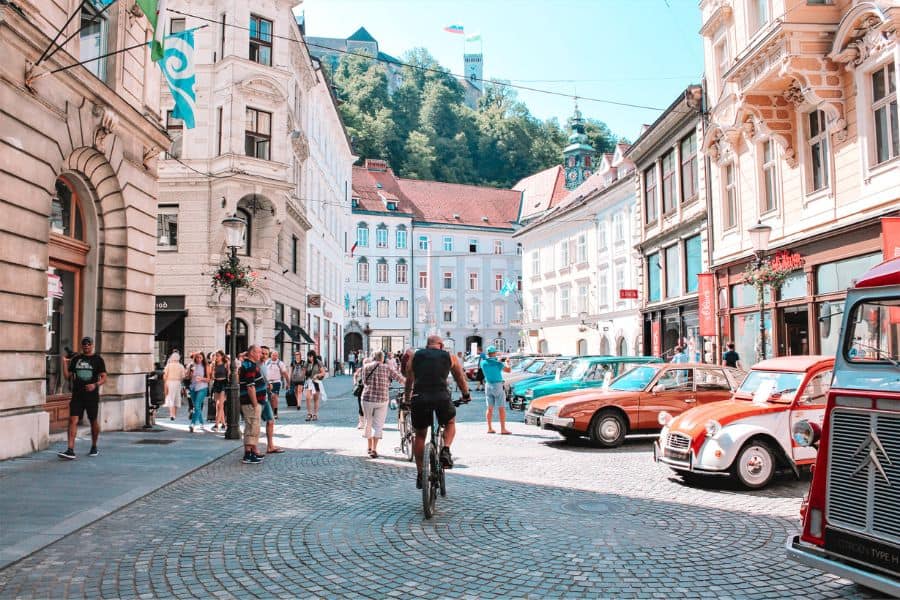 charming old town of ljubljana