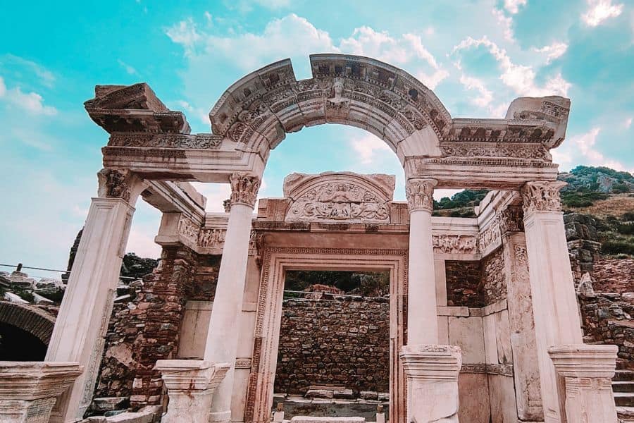 temple of hadrian ephesus