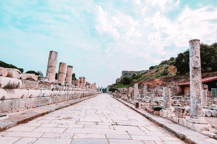 the marble street ephesus travel guide