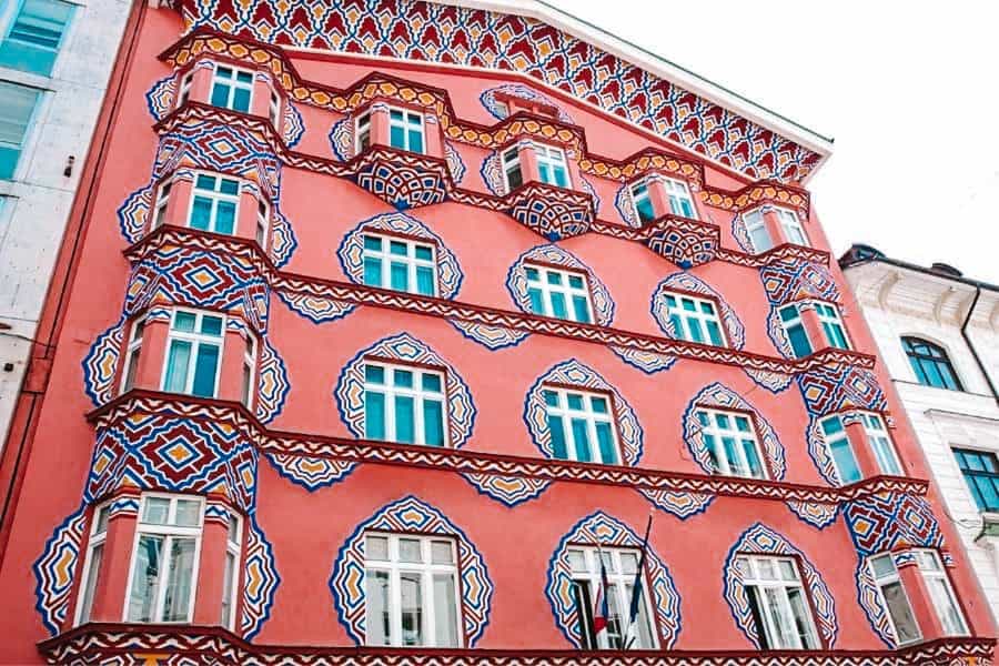 vurnik house or cooperative business bank miklošičeva cesta