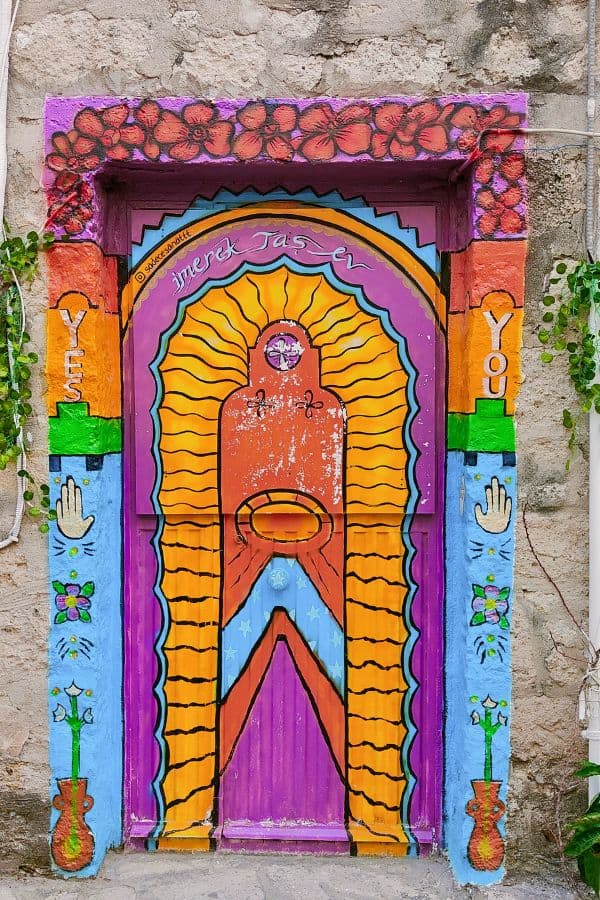 artsy colors of alacati turkey