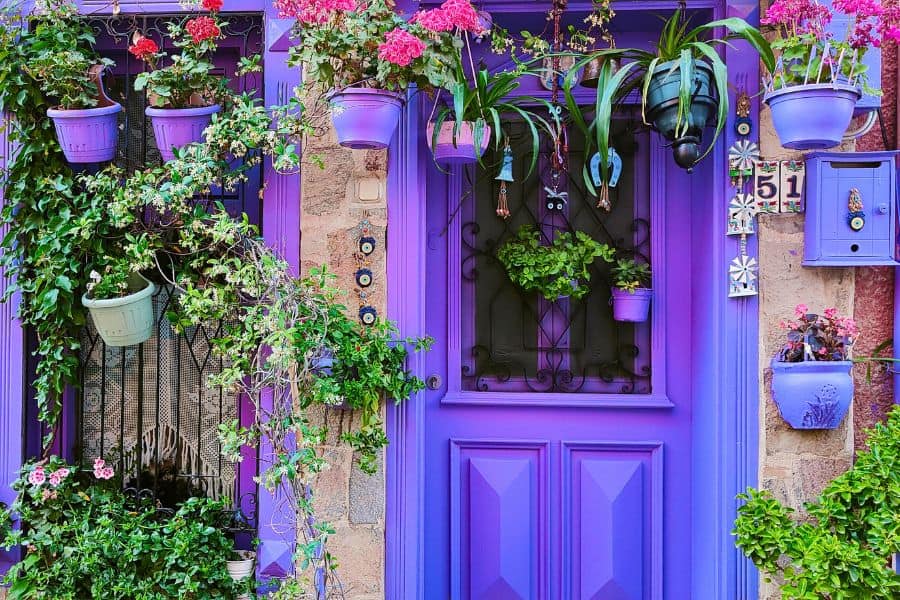 colors of ayvalik turkey