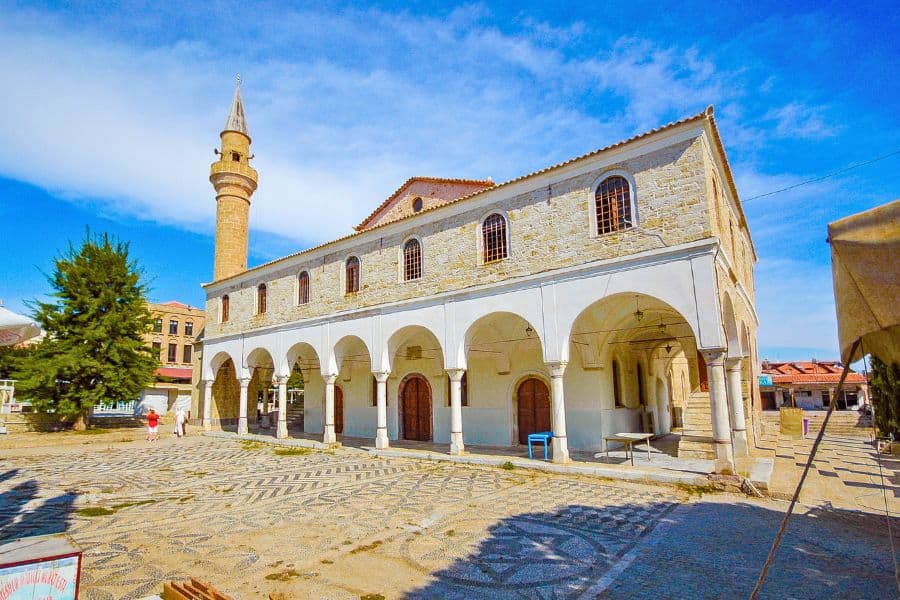 church pazaryeri bazaar mosque marketplace alacati turkey