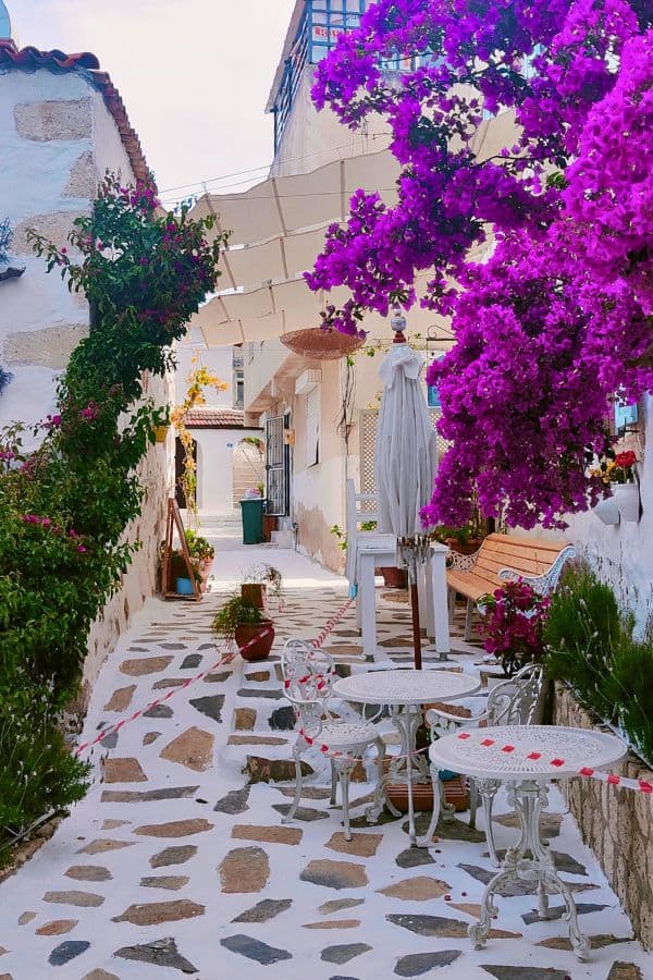 greek village vibe in alacati turkey