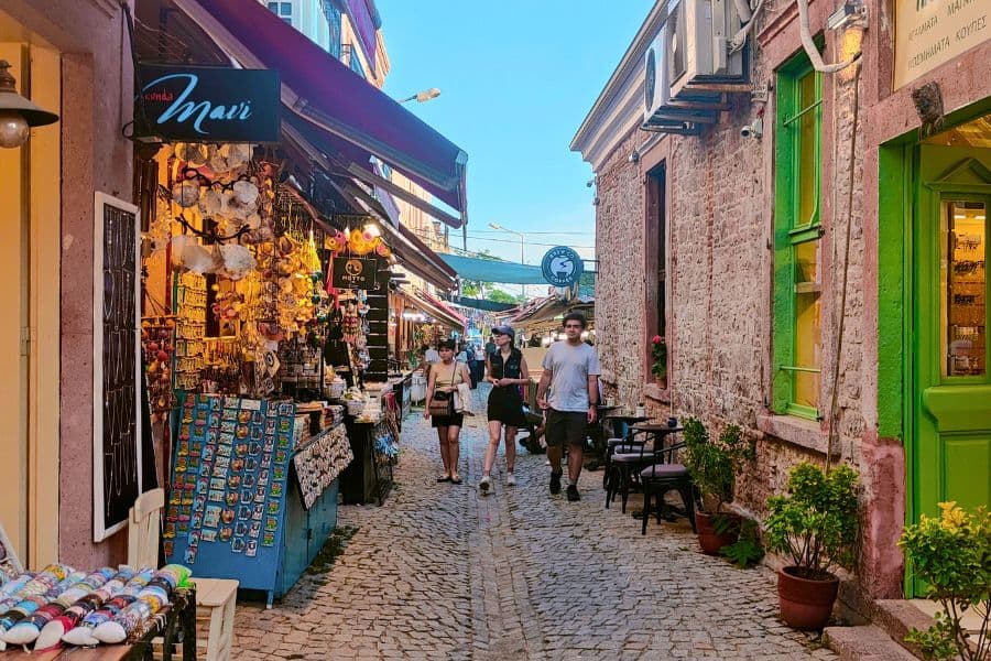 historic streets cunda island
