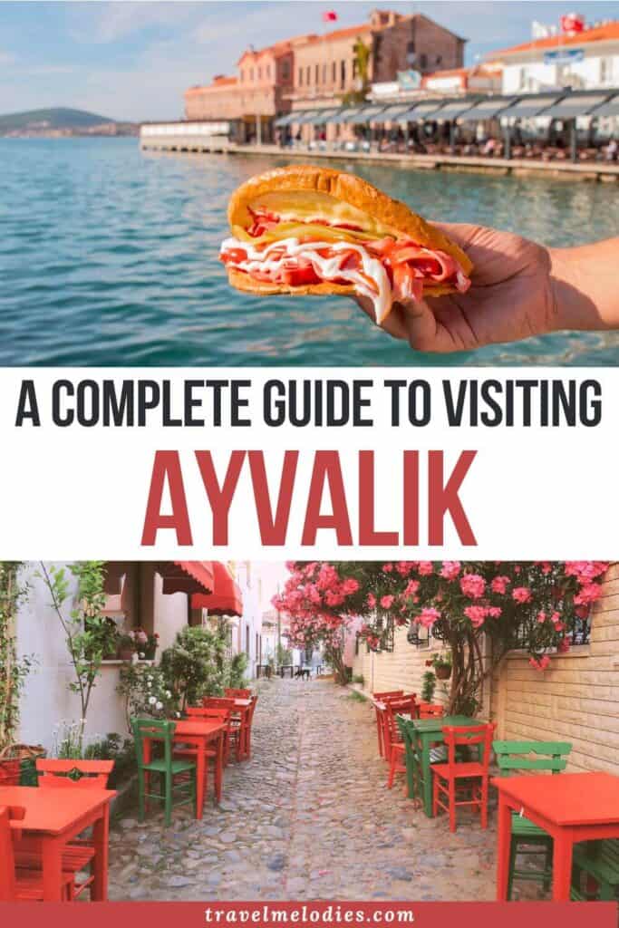 the best things to do in ayvalik cunda island turkey pinterest graphic