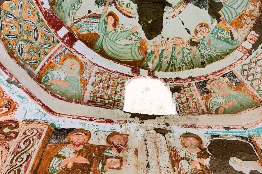 frescoes at agacalti church daniel pantonassa ihalara valley