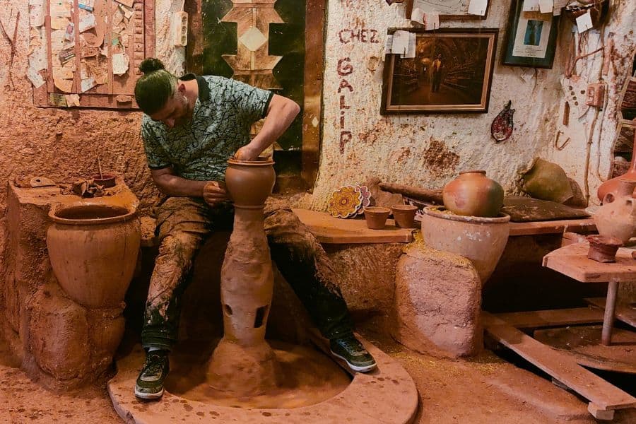chez galip pottery workshop avanos