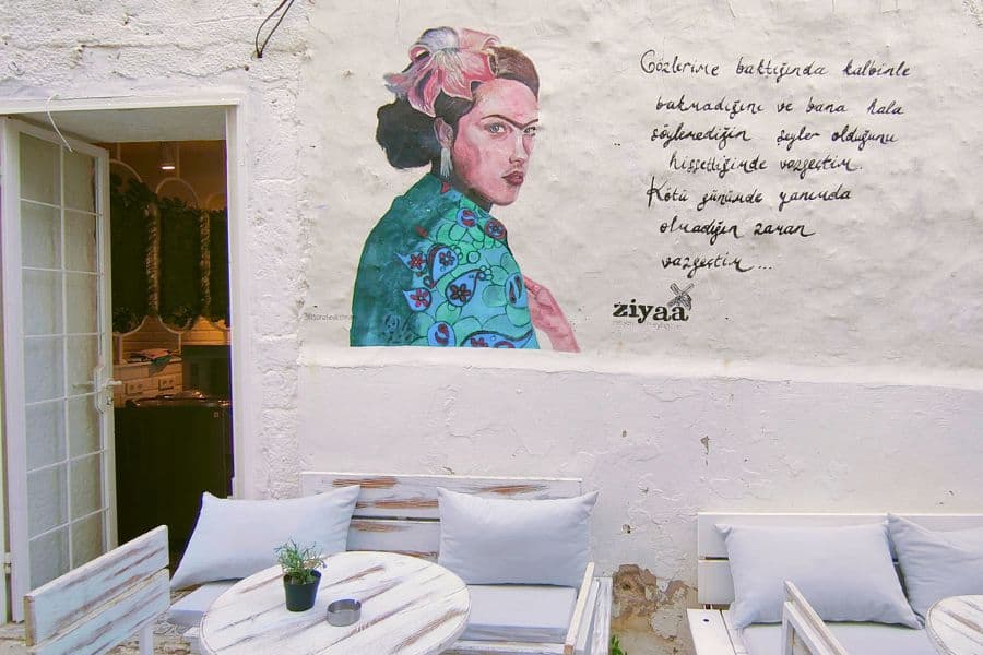 ziya meyhane alacati carsi cesme izmir turkey