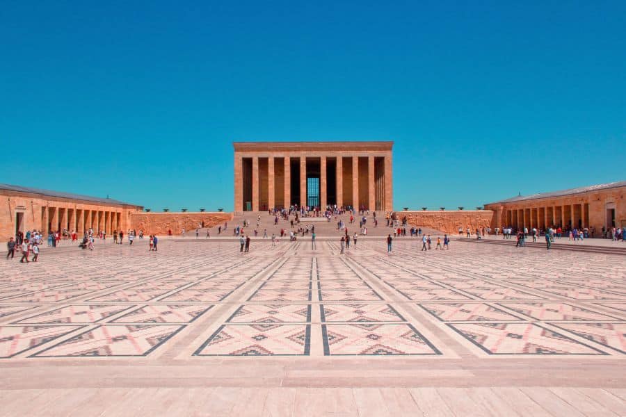 anitkabir mausoleum in ankara