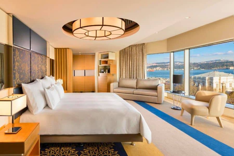 bosphorus view corner room swissotel the bosphorus istanbul