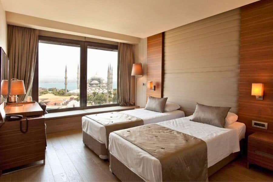 double or twin room with hagia sophia view hotel arcadia blue istanbul