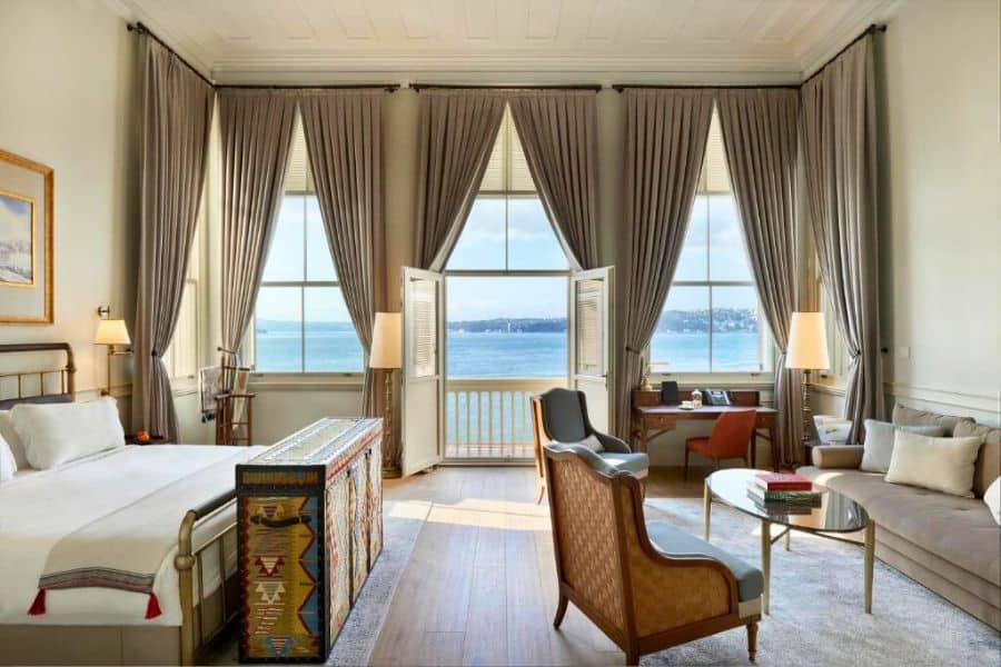junior suite with balcony six senses kocatas mansions best historic hotels in istanbul
