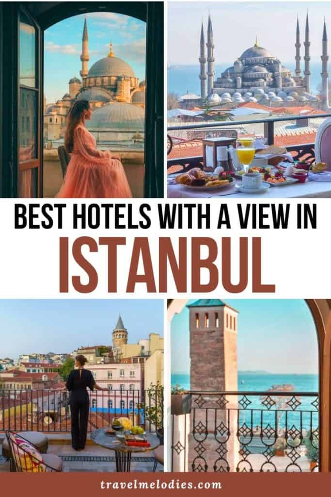 best hotels in istanbul with a view sea bosphorus hagia sophia blue mosque galata tower