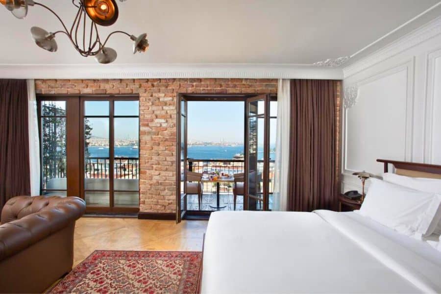 panorama sea view with balcony georges hotel galata istanbul hotels with a view