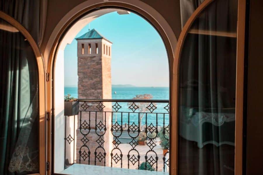 seven hills palace & spa deluxe room with sea view istanbul