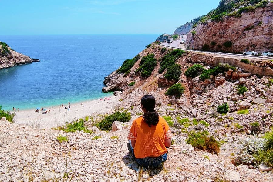 somewhere along the road from kalkan to kas to antalya