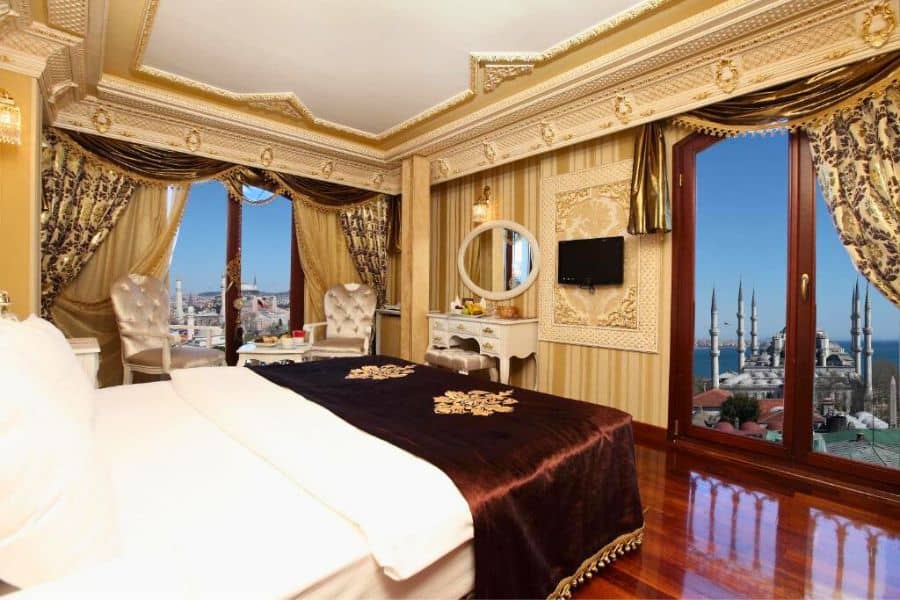 suite deluxe golden horn sultanahmet hotel istanbul view