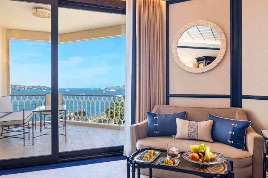 superior twin bosphorus view ciragan palace kempinski istanbul