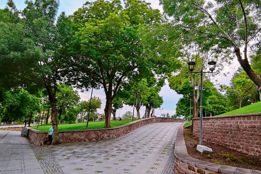 the lush green alaadin tepesi