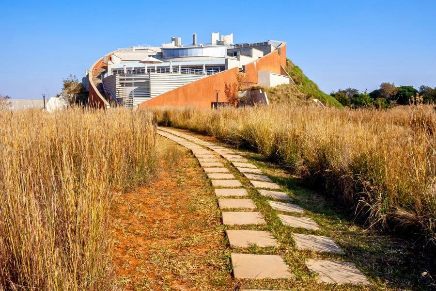 visitor centre at cradle of humankind south africa