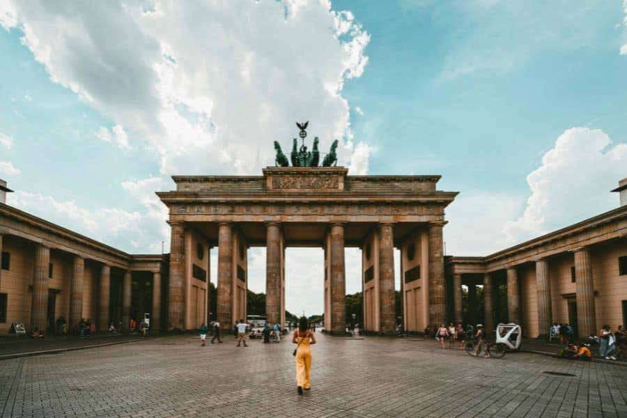 brandenburg gate berlin germany