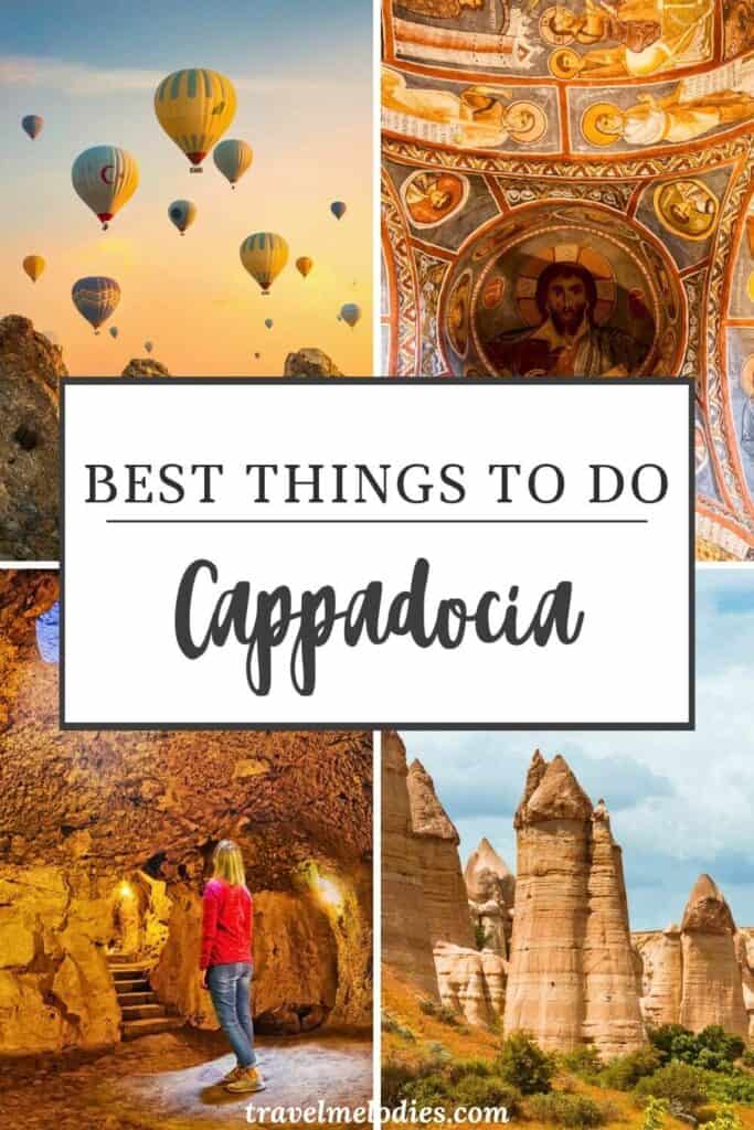bucket list cappadocia attractions pinterest graphic