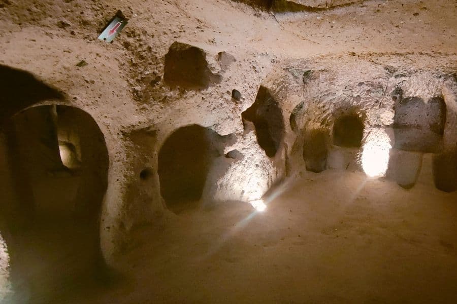 kaymakli underground city in cappadocia