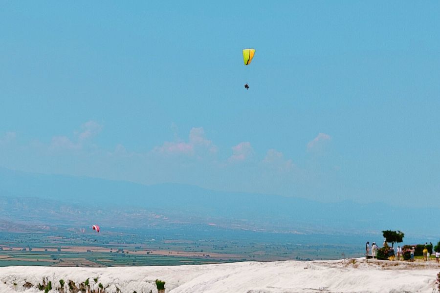paragliding pamukkale hierapolis