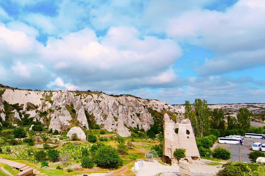 parking goreme open air museum 