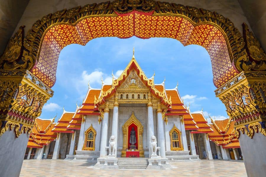 wat benchamabophit dusitvanaram bangkok thailand best countries to visit in the world most visited